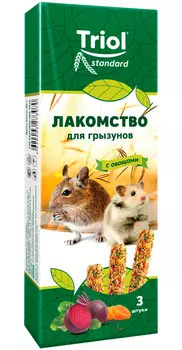 Triol Standard лакомство для грызунов с овощами (3 шт)