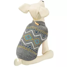 Triol свитер для собак Геометрия серый (xs)