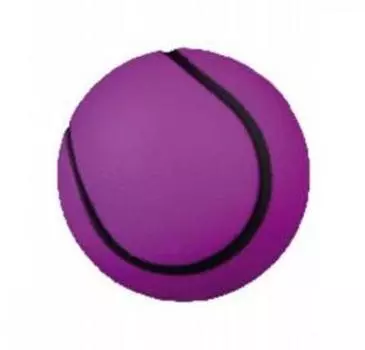 Trixie игрушка для собак «Мячик», ворсо-резиновый (6 см)