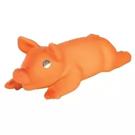 Trixie игрушка для собак «Поросенок», с пищалкой (13,5 см)