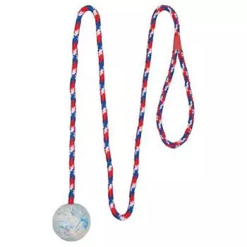 Trixie игрушка для собак "Мяч на веревке" 3304 (100 см/5 см)