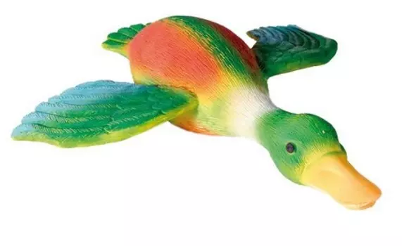 Trixie игрушка для собак «Утка», с пищалкой (30 см)