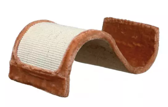 Trixie когтеточка-волна, плюш, коричневая (1 шт)