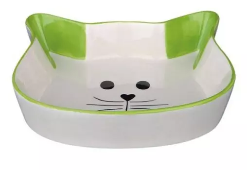 Trixie миска керамическая для кошек «cat Face» (0,25 л)