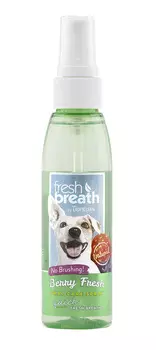 Tropiclean Fresh Breath Spray Berry Fresh спрей для собак ягодный Свежее дыхание (118 мл)