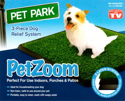 Туалет для собак мелких и средних пород с травкой Pet Park (1 шт)