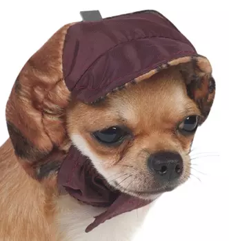 Тузик шапка для собак теплая с велюром 26 см № 0 (1 шт)