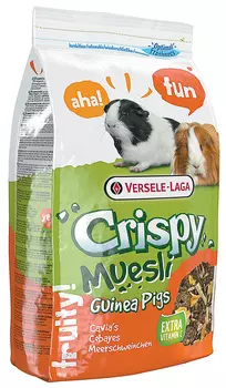 Versele-laga Crispy Muesli Guinea Pigs корм для морских свинок с витамином с (1 кг)