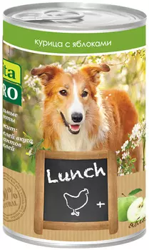 Vita Pro Lunch для взрослых собак с курицей и яблоками (200 гр)
