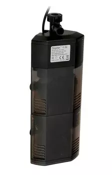 Внутренний фильтр угловой Dophin Tf-300 Kw с регулятором и флейтой 4,5 Вт 300 л/ч для аквариумов объемом до 50 л (1 шт)
