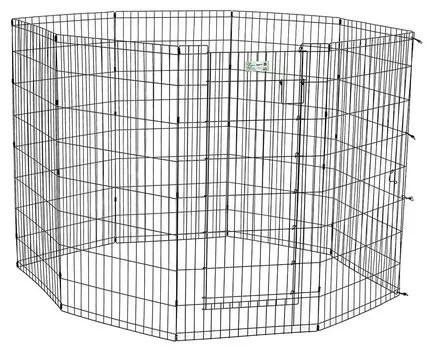 Вольер с дверью MAXLock Midwest Life Stages 8 панелей черный 61 х 122 см (1 шт)
