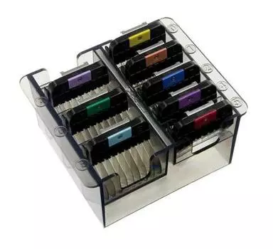 Wahl 1247-7440 - Вол комплект металлических насадок 8 шт на машинки Wahl 1247, Moser 1245 (1 шт)