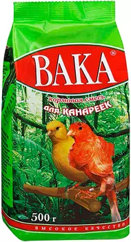 вака высокое качество корм для канареек (500 гр)