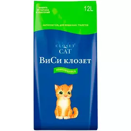 Wc Closet - ВиСи Клозет наполнитель комкующийся для туалета кошек (12 + 12 л)