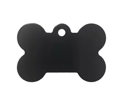 Жетон Косточка большая черная (1 шт)