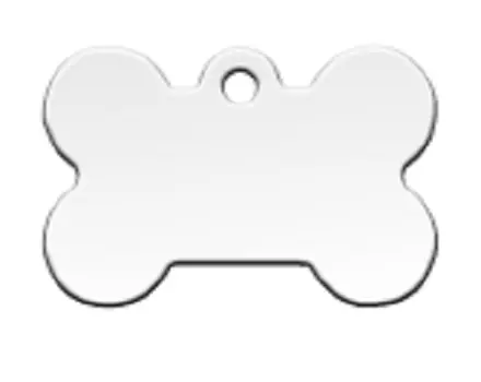 Жетон Косточка большая серебряная (1 шт)