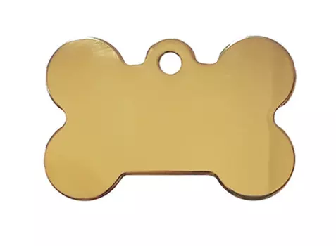 Жетон Косточка большая золотая (1 шт)