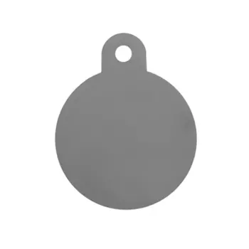 Жетон Круг большой серебряный (1 шт)