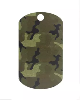 Жетон Военный “Камуфляж зеленый” (1 шт)