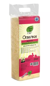зверьё моё опилки для грызунов «Яблоко» (20 л)