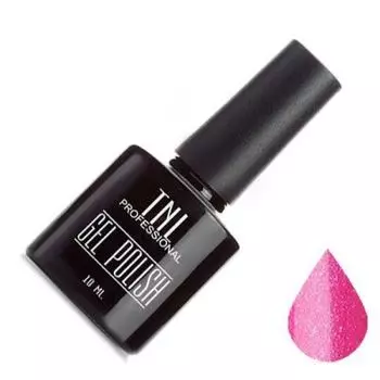 TNL, Гель-лак, №020, насыщенный пурпурно-красный, 10 мл