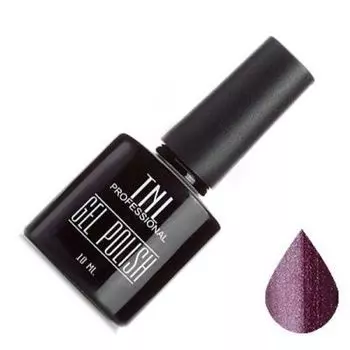 TNL, Гель-лак, №077, коричнево-малиновый, 10 мл