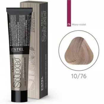 Estel De Luxe Silver крем-краска для седых волос, 10-76 Светлый блондин коричнево-фиолет 60 мл