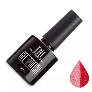 TNL, Гель-лак, №156, карминовый с блестками, 10 мл