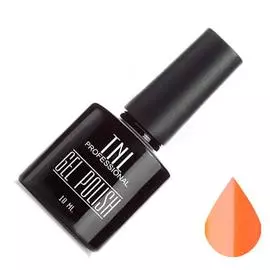 167 цветной гель-лак "tnl" №167 - неоновый оранжевый 10 мл