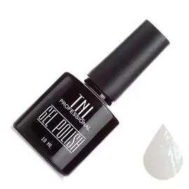 263 цветной гель-лак "tnl" №263 - белый с блестками 10 мл