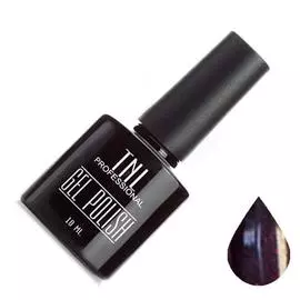 Tnl, гель-лак, №300, темно-сливовый с блестками, 10 мл