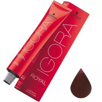 Schwarzkopf Igora Royal стойкая крем-краска для волос 4-88 Средний коричневый красный экстра 60 мл