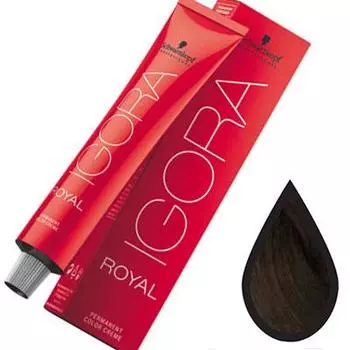 Schwarzkopf Igora Royal стойкая крем-краска для волос 6-1 Темный - коричневый сандрэ 60 мл