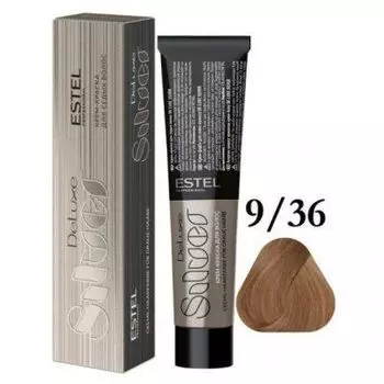 Estel De Luxe Silver крем-краска для седых волос, 9-36 Блондин золотисто-фиолетовый, 60мл