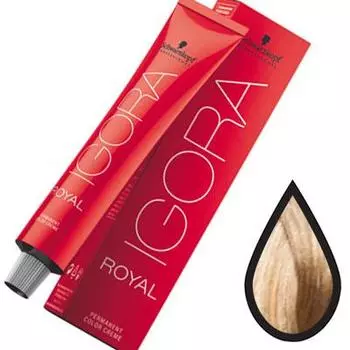 Schwarzkopf Igora Royal стойкая крем-краска для волос 9-0 Блондин натуральный 60 мл