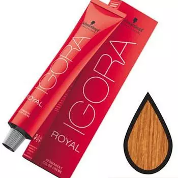 Schwarzkopf Igora Royal стойкая крем-краска для волос 9-7 Блондин медный 60 мл