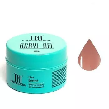 TNL, Acryl Gel, Акрил Гель, Натуральный бежевый, 18 мл