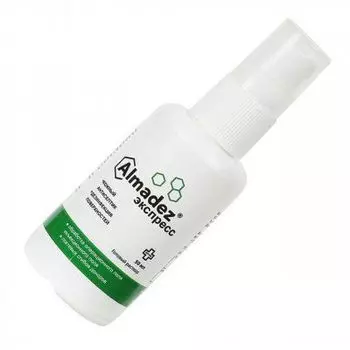 Алмадез, Экспресс, Кожный антисептик, спрей, 50 мл 1/25