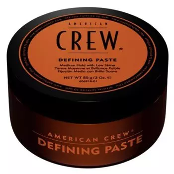 AMERICAN CREW Паста со средней фиксацией и низким уровнем блеска для укладки Defining Paste 85мл.
