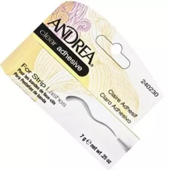 ANDREA Клей для ресниц прозрачный CLEAR 7мл