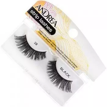 ANDREA Накладные Ресницы № 28 ЧЕРНЫЕ