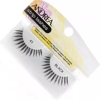 ANDREA Накладные Ресницы № 43 ЧЕРНЫЕ