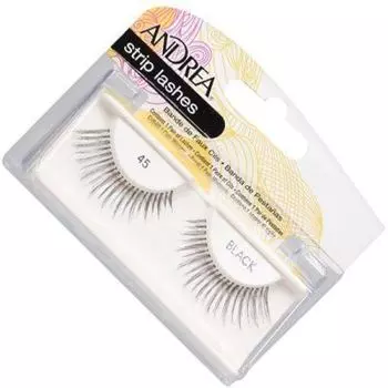ANDREA Накладные Ресницы № 45 ЧЕРНЫЕ