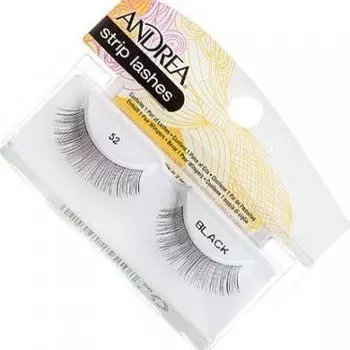 ANDREA Накладные Ресницы № 52 ЧЕРНЫЕ