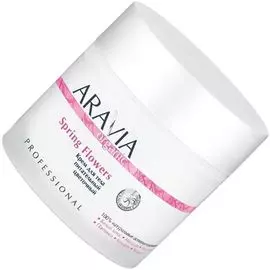 Aravia organic крем для тела питательный цветочный spring flowers, 300 мл
