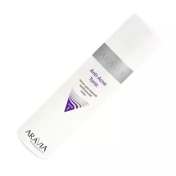 ARAVIA Professional, Anti-Acne Tonic, Тоник для жирной проблемной кожи, 250 мл