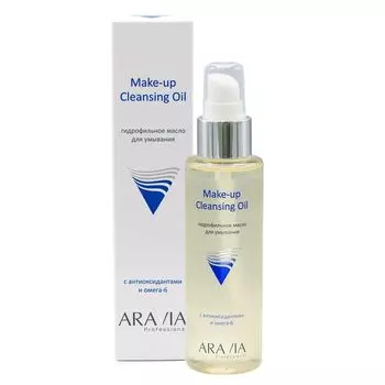 ARAVIA Professional, Гидрофильное масло для умывания Make-Up Cleansing Oil с антиоксиданта