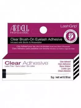 ARDELL Клей для ресниц с вит-ом B и роз-ой водой прозрачный Brush-on CLEAR 5г.