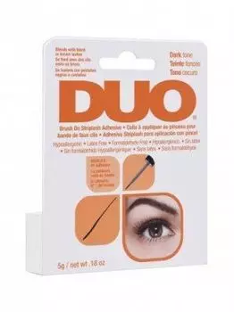 ARDELL Клей для ресниц с витаминами (с кистью,тёмный ) Duo Brush On DARK 5г.