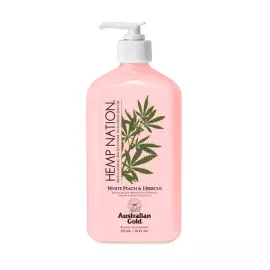 Australian Gold Гель для душа 235мл HEMP NATION Body-wash Peach and Hibiscus